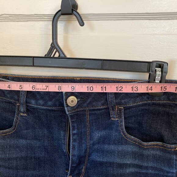 104 American Eagle Super Super Stretch Jeggins Size 12 Short Hi-Rise EUC - Picture 11 of 14